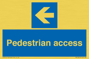 Pedestrian access
